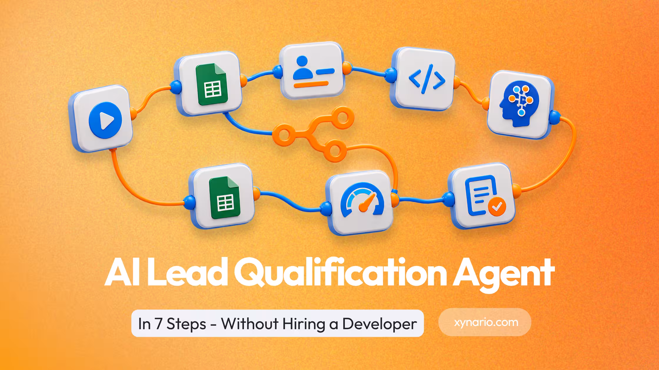 How to Build an AI Lead Qualification Agent in n8n Without Hiring a Developer in 7 steps - xynario