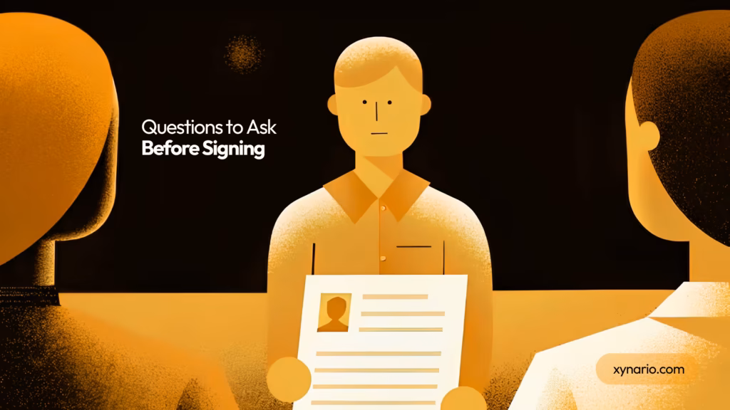 Questions to Ask Any AI Vendor or Agency Before Signing xynario